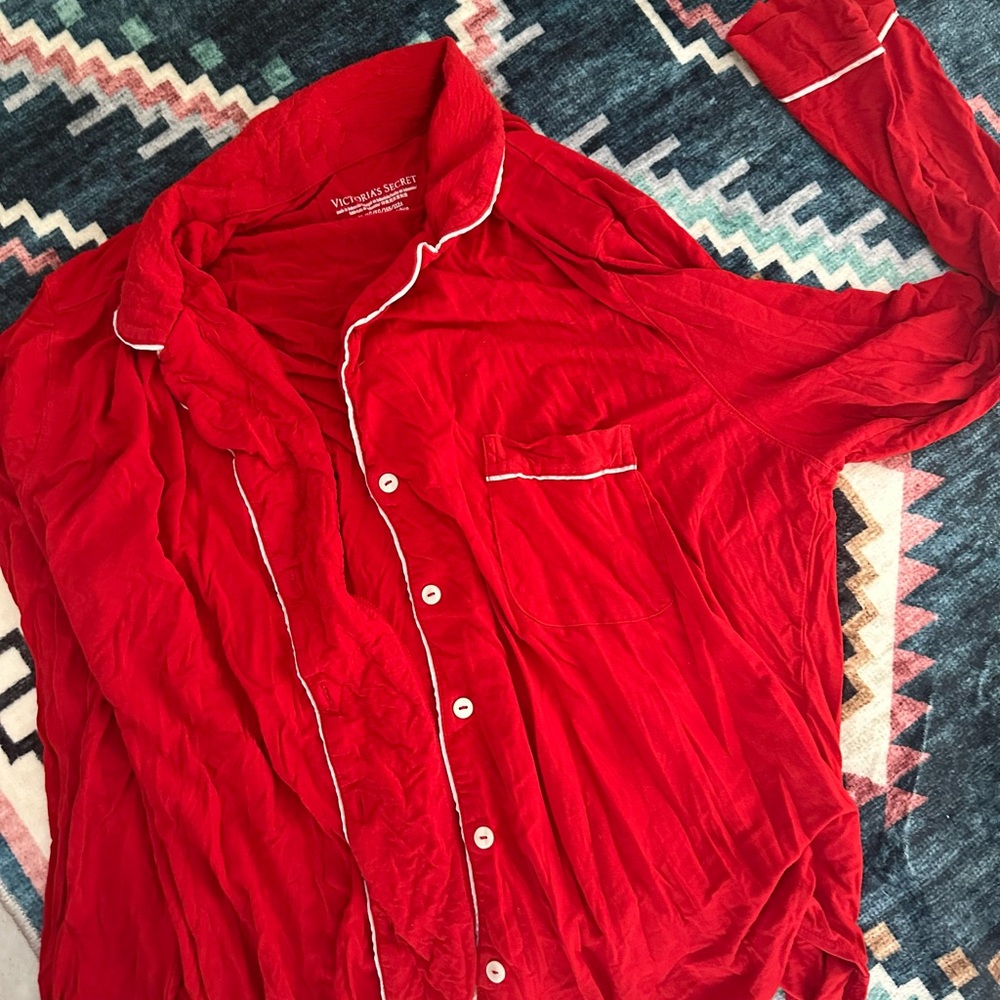 Victoria's Secret Red Pajama set